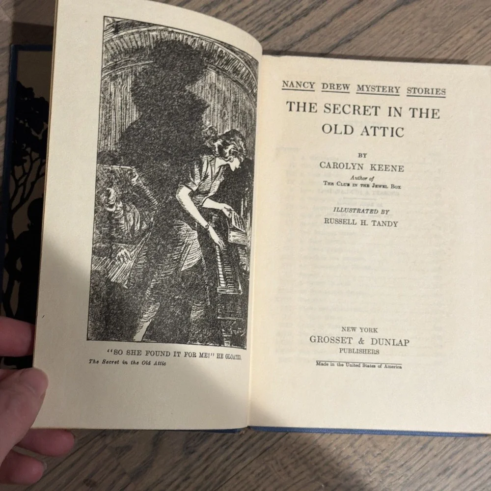 The Secret in the Old Attic Carolyn Keene Hardcover 1944